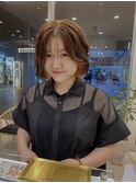 【自由が丘】まろやかブラウン+インナーカラー