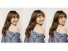 【全てのお客様】カット＋リタッチカラー￥9350