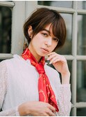 ナチュラル前下がりショート20代/30代/40代/ハレマチ通り