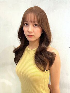 ロンドジェネルーズ 柏(Lond generous) 髪質改善縮毛矯正レイヤーカット顔周り前髪韓国ミニウルフ/柏柏