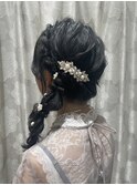 サイド編み下ろし