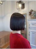ツヤ髪ボブ
