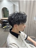 かきあげツイストパーマ『TELA HAIR つくば研究学園』
