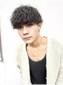 波巻きパーマ