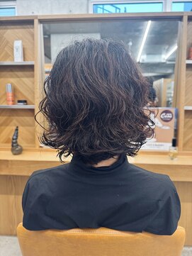 キーチェ 梅田中崎町(keych) ワイドバング/ウェーブミディアム[中崎町/梅田駅］