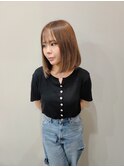 【ロングボブ】ボブ/内巻き/簡単スタイリング