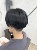 ハンサムショート×ブルーブラック