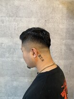 ブレイブ ヘアデザイン(BRaeVE hair design)&nbsp;メンズスキンフェード7:3スタイル