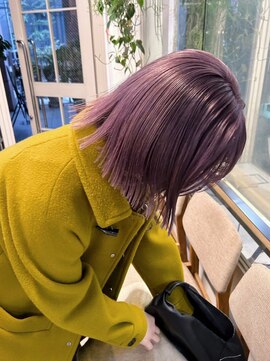 ロマリア 渋谷 渋谷宮益坂(Lomalia) 乾かすだけでキマる髪/馴染むハイトーンラベンダー