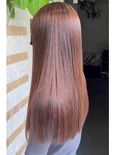 アカイトビラ ヘアケアサロン(AKAI TOBIRA Hair Care Salon)&nbsp;艶々マグネットカラー×ブラウニーベージュ