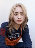 　ウルフレイヤーウルフカットケアブリーチケアブリーチ　原宿