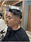 MEN’S HAIR/波巻ツイストスパイラル/フェザーパーマ/柏