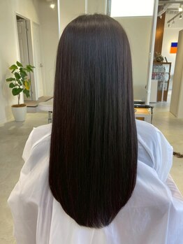 【日進】ダメージレスで安心の髪質改善ストレート◎まっすぐ過ぎず地毛のような自然で柔らかい仕上がり☆