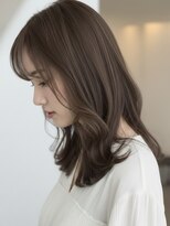 リル バイ フレイムス 川口(Lilou by Frames)&nbsp;透明感×抜け感/20代30代グレージュくびれレイヤー川口