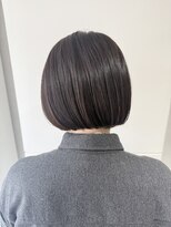 エンクス 天王町店(enx)&nbsp;着物ヘア/ダークアッシュ/ミディアムレイヤーカット/天王町NT24