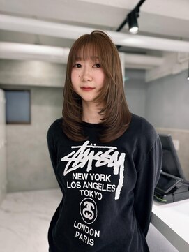 スウィープ(sweep) Olive beige