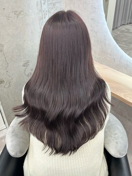 アロ 大阪梅田(alo) 【苗代萌】ブリーチなしでできるラベンダーブラウン