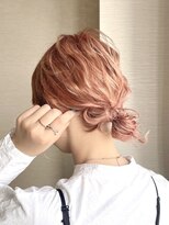 フウ(fuh)&nbsp;オレンジベージュ/オレンジ/暖色カラー/コットンオレンジ/艶髪