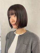 アマネ(AMANE)&nbsp;BOB×ブラウンベージュ