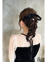 トイロ(hair design Toiro) 編み込みポニー