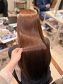 フォルテ 横浜店(FORTE)&nbsp;髪質改善トリートメントで明るめカラーもつやつやにします！