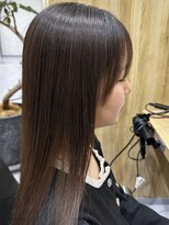 フルショウ 栄店(FURUSHO) 自然な前髪×美髪ストレートヘア