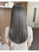 零秒女髪 千里丘店&nbsp;上品で艶やかな髪質改善カラーのロングヘア艶髪美髪艶カラー艶感