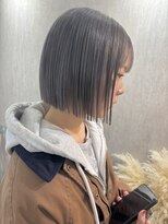 ボンドバイテトテ 三宮元町(BONDbytetote)&nbsp;【BOND平山】ナチュラルショート/ハイトーンパープル