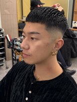 エルマーク 本山(L-MARK)&nbsp;スキンフェード/短髪/バーバー/アップバング/ツーブロック