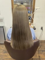 ヘアーメイク ダンス(hair make DANCE)&nbsp;＊ブリーチでつくる透明感オリーブベージュ＊