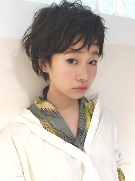 レス 伏見(LESS) ＜LESS＞くせ毛風パーマショート