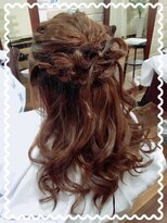 アーチフォーヘアー 梅田店(a-rch for hair)&nbsp;ハーフアップ☆セット