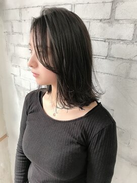 プーラヴィーダ(Pura Vida) 【PuraVida】細めのハイライトで透明感ゲット