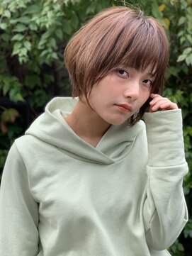 ブラウヘアアンドケア(care) 小顔ショートボブ