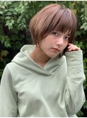 小顔ショートボブ