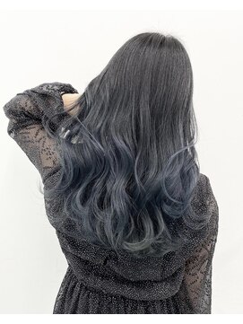 アライブ キチジョウジ(ALIVE Kichijoji) 【ALIVE吉祥寺】ブルーブラック*グラデーションイメチェン