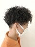 【名嶋限定】ツイストスパイラル＋メンズカット＋マイクロバブル ￥13750