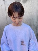 【なかじま ひびき】耳かけナチュラルミニボブ