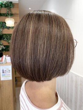 ネオリーブソラ 相模大野店(Neolive sola) 白髪ぼかしハイライト3回目☆脱白髪染め