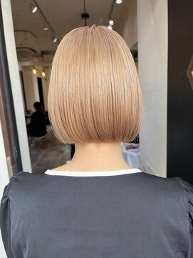 サロンドミルク 溝の口店(salon de MiLK) 20代30代40代/ボブ/ミニボブ/ミルクティー［溝の口］