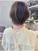 脱ショート　レイヤーボブ　くびれヘア