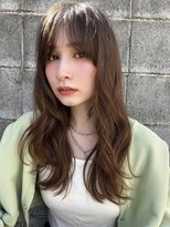 最強OL☆ゆるふわウェーブロング×ココアベージュ