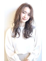 ハッシュタグ(HashTAG)&nbsp;ゆるふわロング/グレージュ/外ハネ