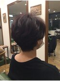 ショート/白髪ぼかし【髪質改善/ヘッドスパ/ハイライト/高円寺】