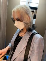 アイトーキョーエス 渋谷(AI TOKYO S)&nbsp;斜めバング/シルキーベージュ/ブラントカット[渋谷駅]