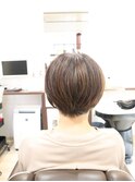 レディースショートカット&カラー