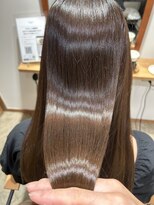 リジェール 鶴舞店&nbsp;髪質改善カラー＋パウダートリートメント　2回目