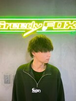 グリーディーフォックス 代々木(Greedy FOX)&nbsp;波巻き/ハイライト/マッシュパーマ/ウルフ[シェービング]