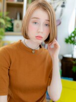 カバーヘア ブリス 川口(COVER HAIR bliss)&nbsp;小顔アシンメトリー外国人風ぱっつんボブh3川口20代30代40代