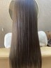 【ダメージ最小限メニュー】カット＋コスメストレート￥16500→￥14300